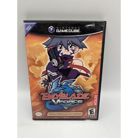Beyblade: V Force- Super Tournament Battle (Nintendo Gamecube) TESTED - Picture 1 of 6